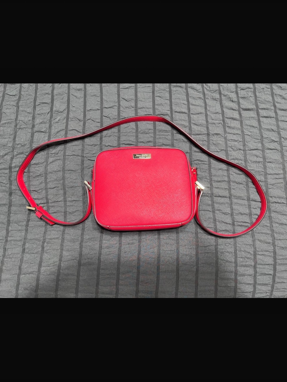 Red Crossbody Bag by Kate Spade- Sleek Everyday Style